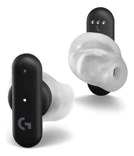 Fones De Ouvido Logitech G-FITS BLACK Sem Fio Black - 985-001205