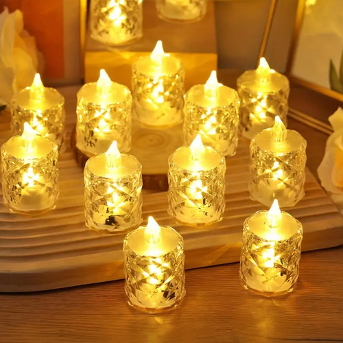 Luz De Vela De Sin Llama Lámpara De Vela De Luz De Vela Para
