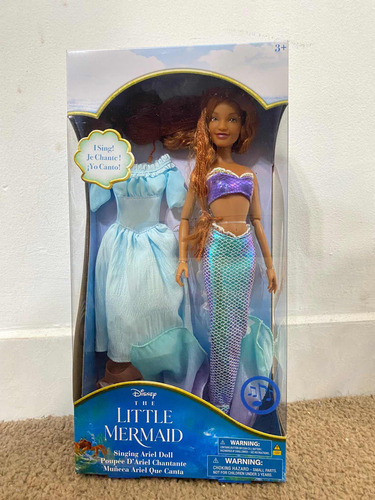 Disney Store - Muñeca Ariel Que Canta - Sirenita Live Action