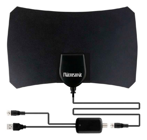 Antena Interior Microsonic Para Tv Digital Isdb-t Ant25 Ub