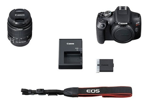 Camara Canon Eos Rebel T7 Kit 18-55 Is 24mp .