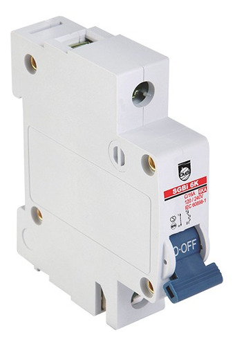 Imagen 1 de 1 de Breaker P/riel 1p 40amp. Ciles