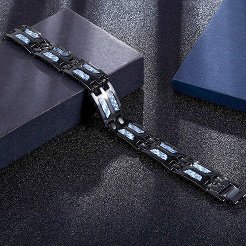 MagnetRx Pulsera Magnética Para Hombre Super Titanium Con Herramienta De Extracción