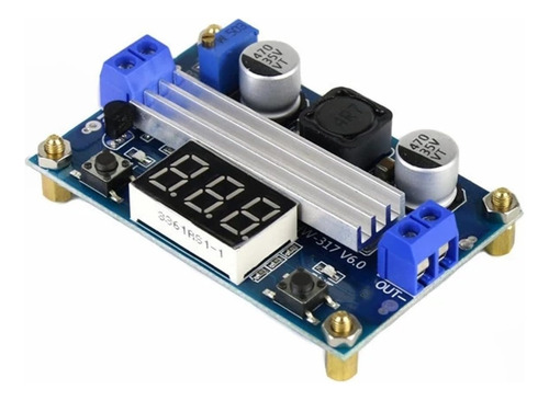 Modulo Elevador De Voltaje Ltc1871 3.5~35v 6a Medidor Tecneu