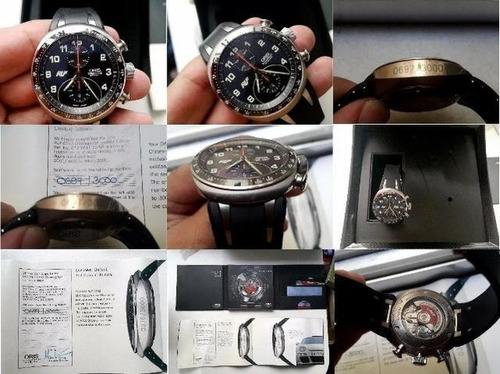 Oris Ruf Ctr3 Titânio Edição Limitada Eta 7750 Valjoux