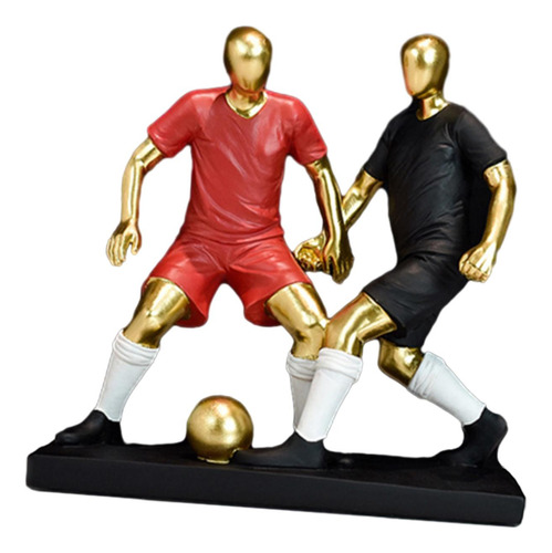 Estatua De Jugador De Fútbol, Figurita De 11,5x4,5x12cm