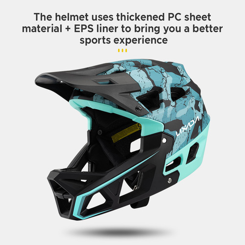 Casco De Seguridad Completo Para Bicicleta De Montaña, Cuest
