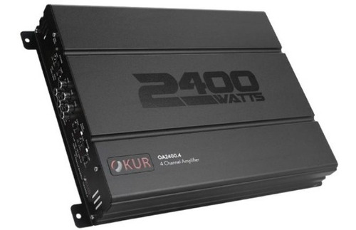 Amplificador Okur Oa2400.4 2400w 4 Canales By Db Drive
