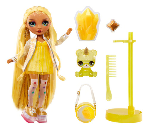 Rainbow High Muñeca Sunny Fashion Doll Color Amarillo 4+