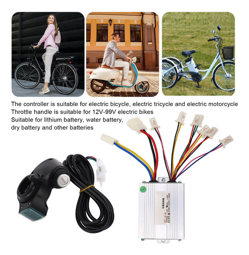 Kit De Controlador De Motor De 350 W, Disipación De Calor Rá