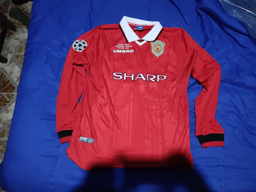Camiseta Manchester United Titular 1999 Talle Xl 11 Giggs