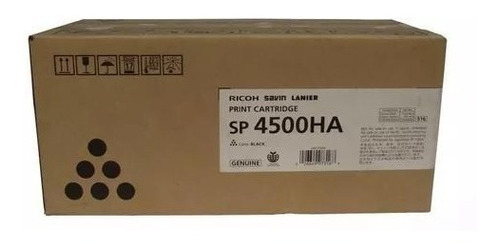 Toner Richoh Original Para Impressora Sp4500ha Black 