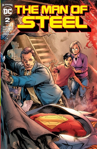 The Man Of Steel, De Bendis. Dc Semanal, Vol. 1. Editorial Televisa, Tapa Blanda, Edición 1 En Español, 2019