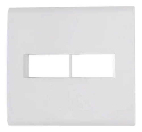 Conjunto Placa 4x4 C/ Interruptor Duplo Simples Liz