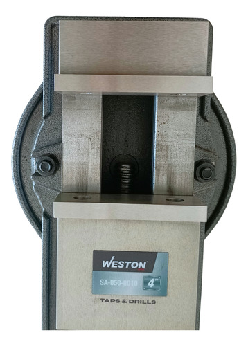 Prensa De Precisión Para Cnc Base Giratoria 4 Pulgadas