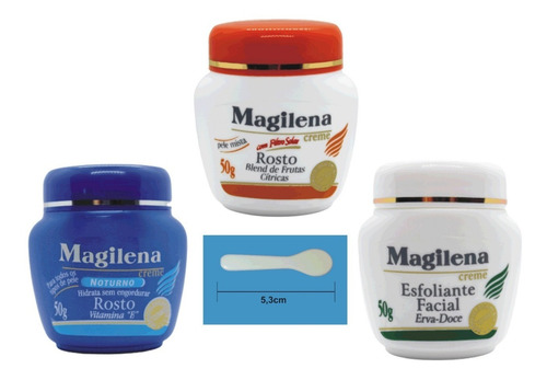 Magilena Kit De Tratamento Facial Pele Mista