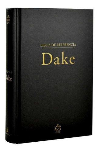 Biblia De Estudio Referencia Dake Reina Valera  - Tapa Dura