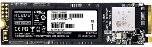 Klevv Cras C710 M.2 Ssd Nvme Pcle Gen3 X4 1tb 3d Tlc Nand R/