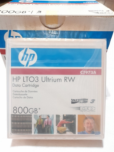 Hp Lto3 Ultrium Rw, Cartuchos De Datos 800g, C7973a Nuevo