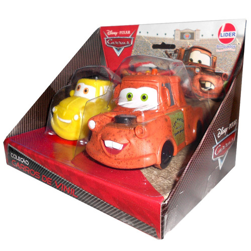 Brinquedo Veiculo Disney Pixar Carros Luigi E Mate Lider 629