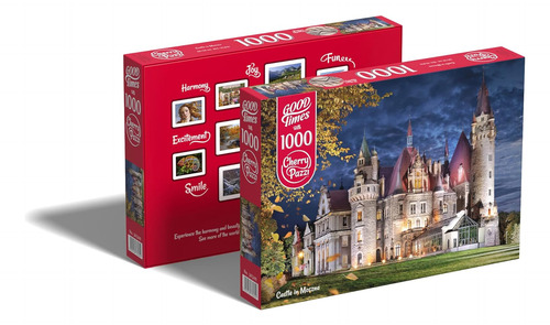 Castillo De Cherrypazzi En Moszna Puzzle - 1000 Piezas Rompe