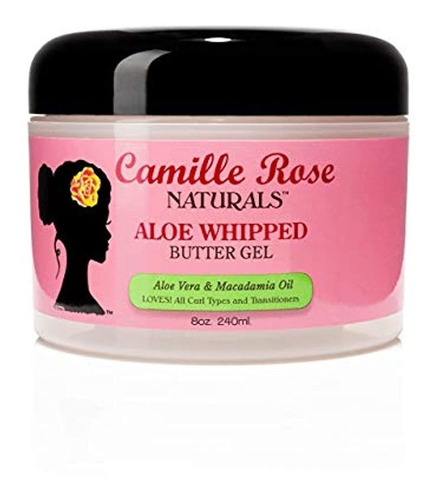 Camille Rose Aloe Batido Mantequilla Gel, 8 Fl Oz