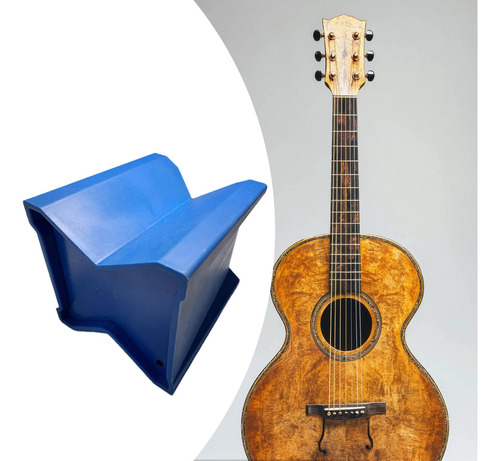Soporte De Guitarra Soporte De Cuello De Guitarra Azul