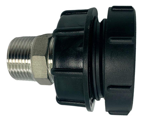 Adaptador De Contenedor De Ibc Rosca Fina 62 Mm A Válvula