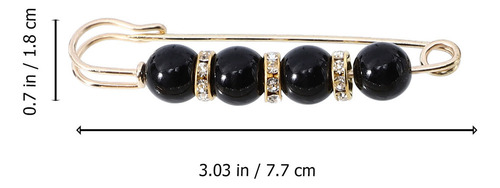 Broche Con Hebilla De Ajuste Antiluz Para Ropa, 6 Unidades