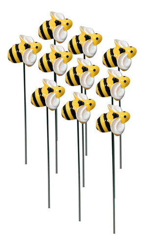 Estacas De Jardín De Abejas Pequeña Pila De Jardín De Abejas