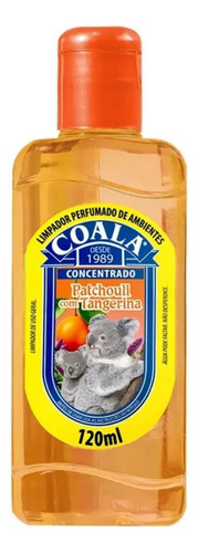 Limpador Multiuso Coala 120ml Patchouli com Tangerina Concentrado Perfumado