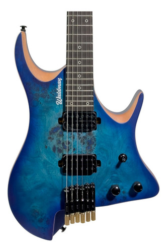Guitarra Elétrica Waldman Headless Whl500 Satin C/ Bag Cor Bls/b
