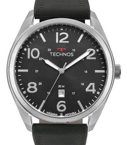 Relogio Technos Masculino Couro