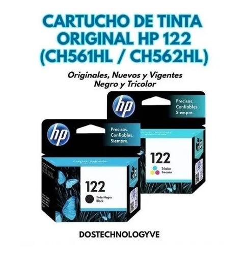 Cartucho De Tinta Hp 122 Tricolor Original Computación heagle.ir