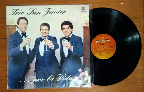 Trio San Javier Por La Vida 1984 Disco Lp Vinilo