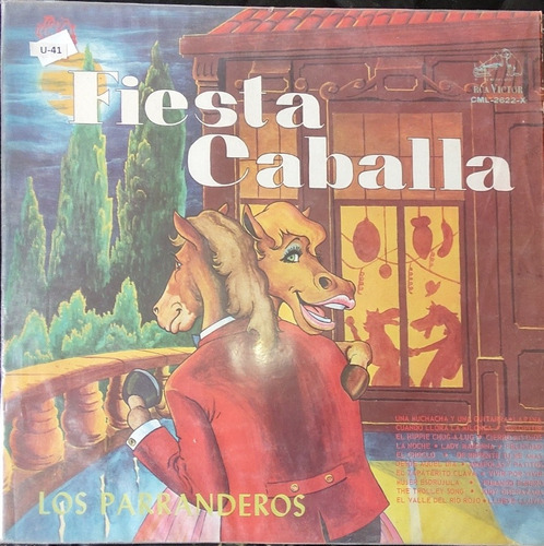 Vinilo Lp De Los Parranderos Fiesta Caballa (u41