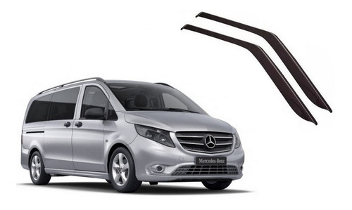 Deflectores Ventanillas Adhesivo Mercedez Vito +2015 Ventani