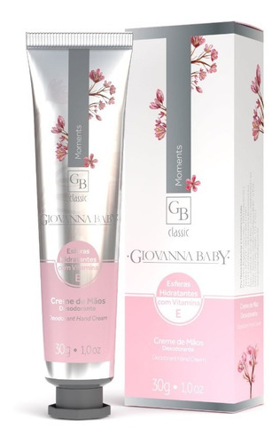 Creme Para As Mãos Giovanna Baby Moments Classic 30g