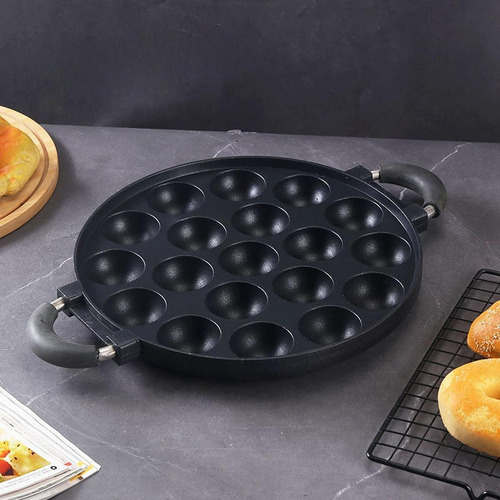 Fabricante De Donuts Pan Mini Waffle Fabrica 19 Buracos