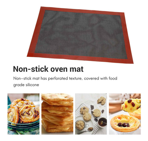 Alfombrilla Perforada De Silicona Para Hornear Galletas, Pan