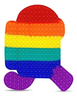 Brinquedo Pop It Fidget Antiestrés Entre Nosotros Gigante 46