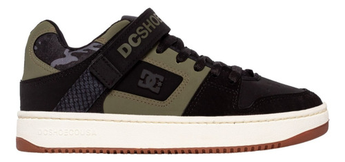 Zapatillas Dc Shoes Manteca V Ss Black Green Camo Original