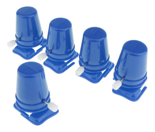 3 X 5x Brinquedo De Corda, Robô Com Pernas, Artesanato Azul