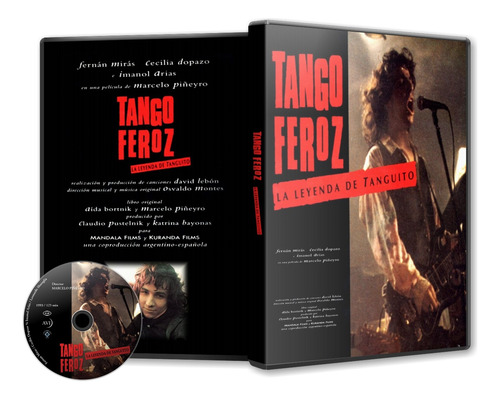 Tango Feroz La Leyenda De Tanguito - Dvd Latino