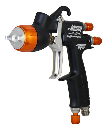 Pistola De Gravidade 3300 Gto Evo 1.3mm Black Edition Sagola