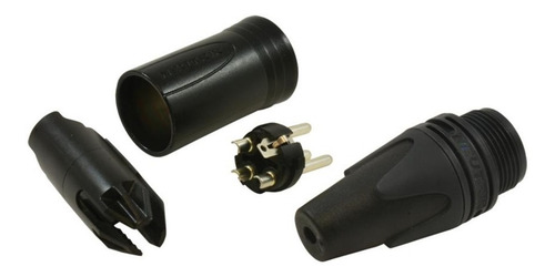 Imagen 5 de 6 de Par Conector Neutrik Cannon Xrl Nc3mxx-bag Y Nc3fxx-bag