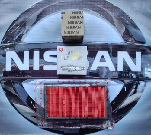 Kit Filtros C/bujia Ngk Platinum Nissan Tiida 2013 2014 2015