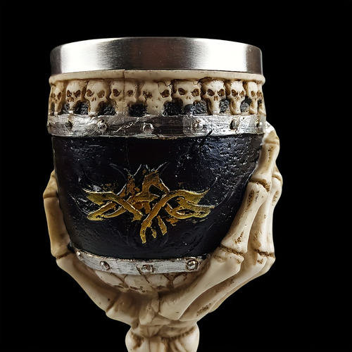 1pc, Copa De Mano De Calavera Creativa, Copa De Vino De