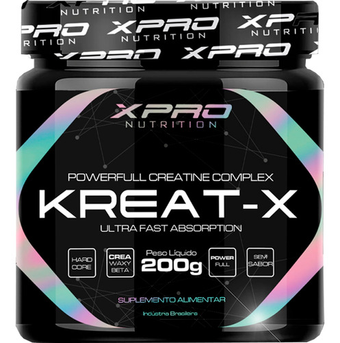 Creatina Beta Alanina Kreat-x 200g  Xpro Nutrition sabor natural melhor