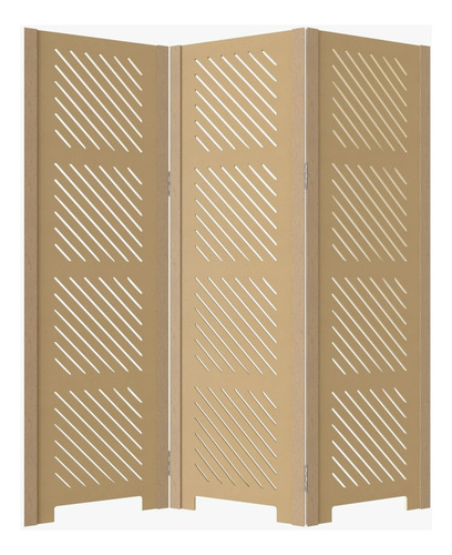 Biombo 6 Folhas Ripado Vertical